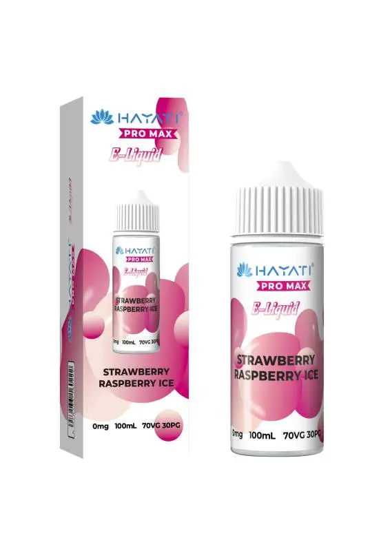 Hayati Pro Max Eliquid 70/30 - Strawberry Raspberry Ice - 100ml